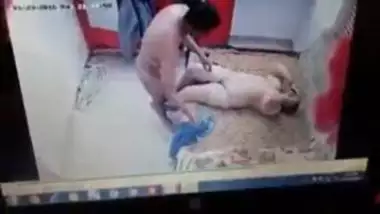 Desi Aunty Caught Having Affair In CCTV