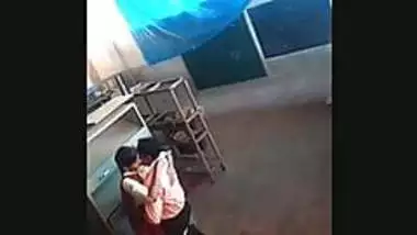 School girl fucked by her teacher in store room