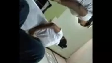 Upskirt Video Of Sexy Indian Nurse With Blue Panty