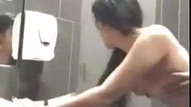 Desi Girl In Bathroom