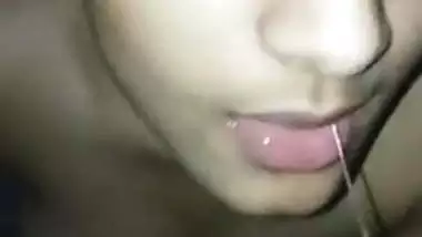 Cumshot on her face