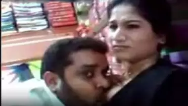 Punjabi hot bhabhi boobs sucked in shop