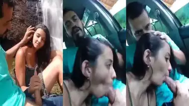 Cute Desi girl sex with her boyfriend in the outdoor