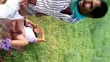 Open field XXX with local dehati randi caught by locals