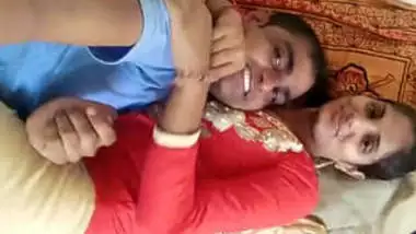 Desi couple enjoying sex in Bedroom