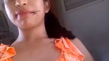 Cute Indian teen girl exposing