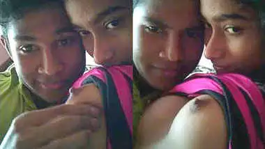 cute indian girl boob sucking by bf