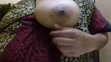 desi mom self records her boob press for her bf son gets this video