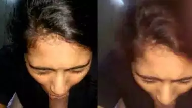 Hot slutty desi girlfriend blowjob