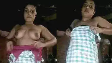 Desi Village Girl Capture Dressing Video For BF