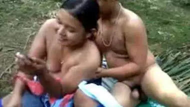 Indian hot couple outdoor fucking