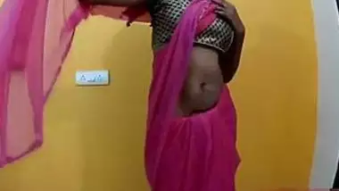 Horny Telugu wife Radha striptease for you