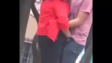 Indian Girl Giving A Public Handjob