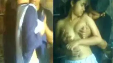 School teen girl enjoy desi Boobs & Chut sucking