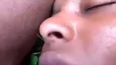 Local Adivasi girl having sex with lover in forest