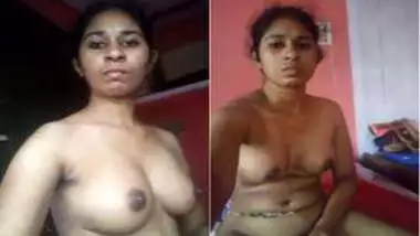 Serious Indian babe takes XXX boobs to light pacing around the flat