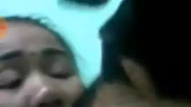 Shameless Desi whore undresses and masturbates during the video call