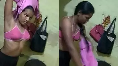 Husband unceremoniously films his Indian wife for his porn collection