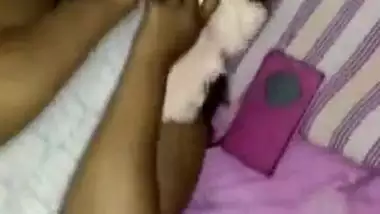 Naked Desi girl is too shy to act in porn video but lover won't give up