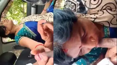 Hindi Maid giving blowjob in car