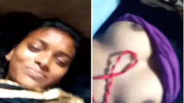 Shy Desi girl wants guy to leave her alone but he continues to film tits