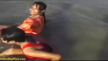 real tamil fun at the beach