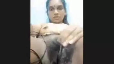 Tamil Girl Shows Boobs and Wet Pussy