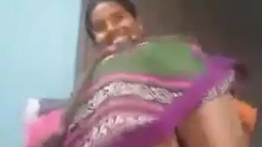 Telugu Bhabhi Showing Her Boobs and Pussy