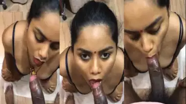 Chubby beauty sucking dick of her husband’s friend