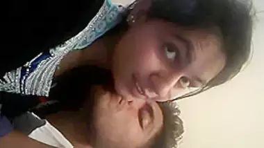 Cute Indian Lover Kissing