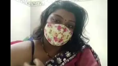 Big boobs bhabi live on can with saree