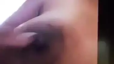 Tamil Bhabhi Boob Press and Fingering