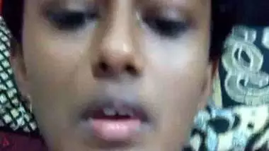 Tight Tamil teen asshole show with fingering selfie