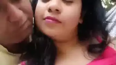 Bengali Boudi Boob Pressed In Jungle