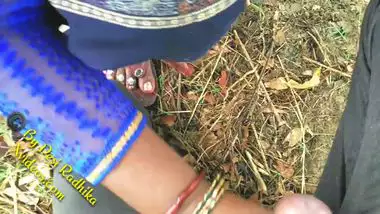 Indian Village Lady With Natural Hairy Pussy Outdoor Sex Desi Radhika