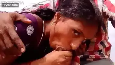 Telugu Couple Outdoor Blowjob