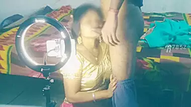 Indian Desi Pornstar Couple Recording Their Homemade Video For