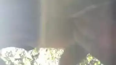 Cute Girl Blowjob In Jungle