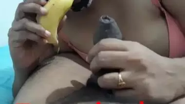 Banana with suck