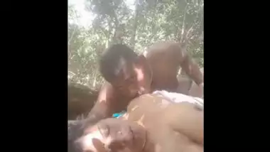 Mature couple fucking in jungle part 3